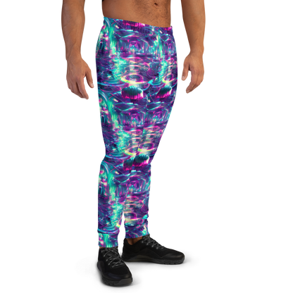 Men’s Joggers - Synthwave Surge