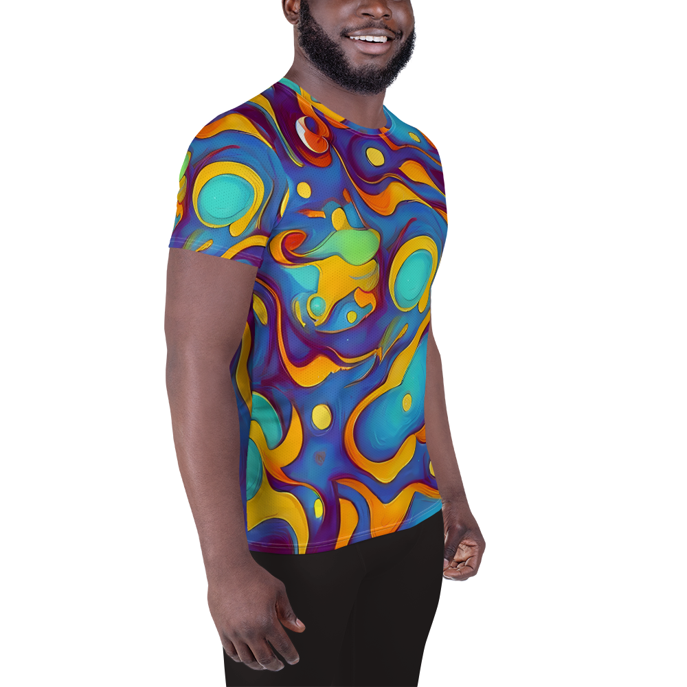 Men's Athletic T-Shirt - Pelton Swirl