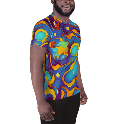 Men's Athletic T-Shirt - Pelton Swirl