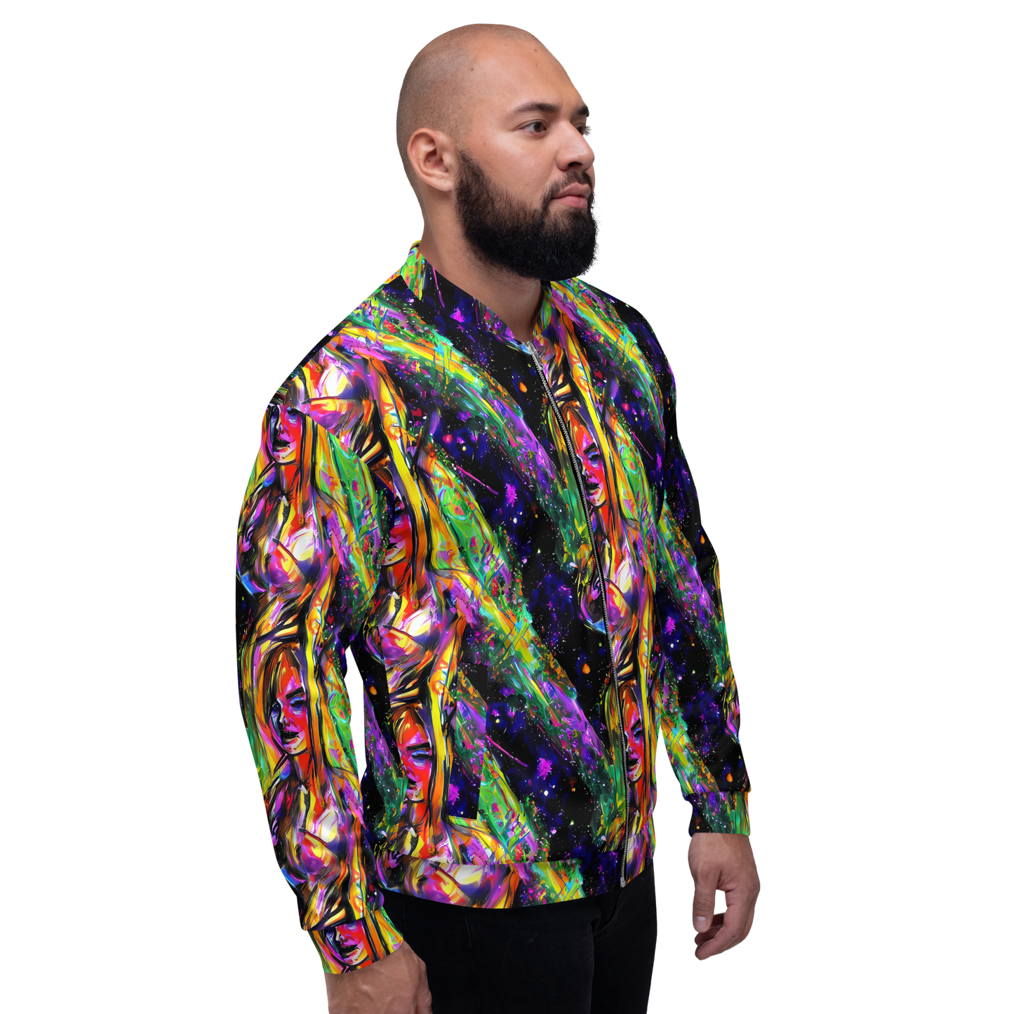 Bomber Jacket - Galactic Flamenco
