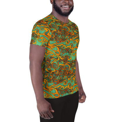 Men's Athletic T-Shirt - Nebula Nodes