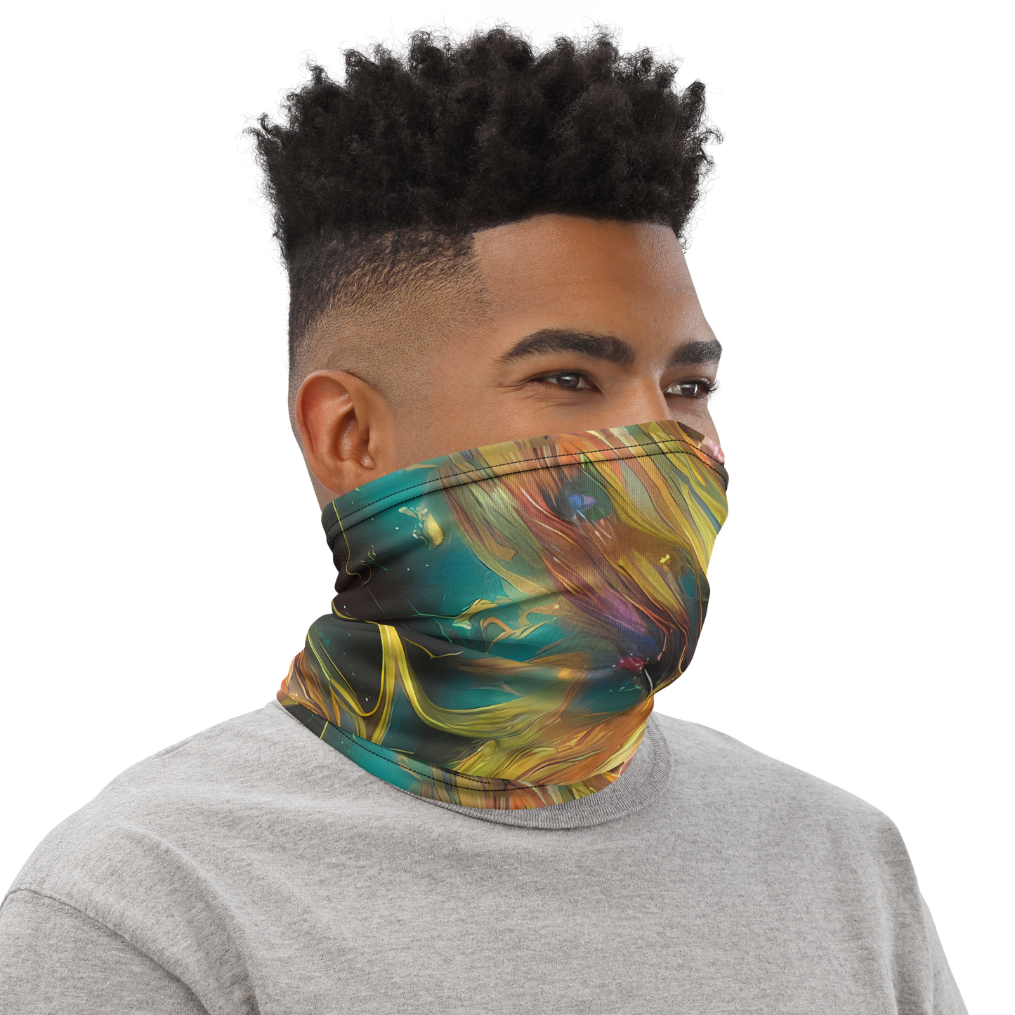 Neck Gaiter - Elegant Whirl