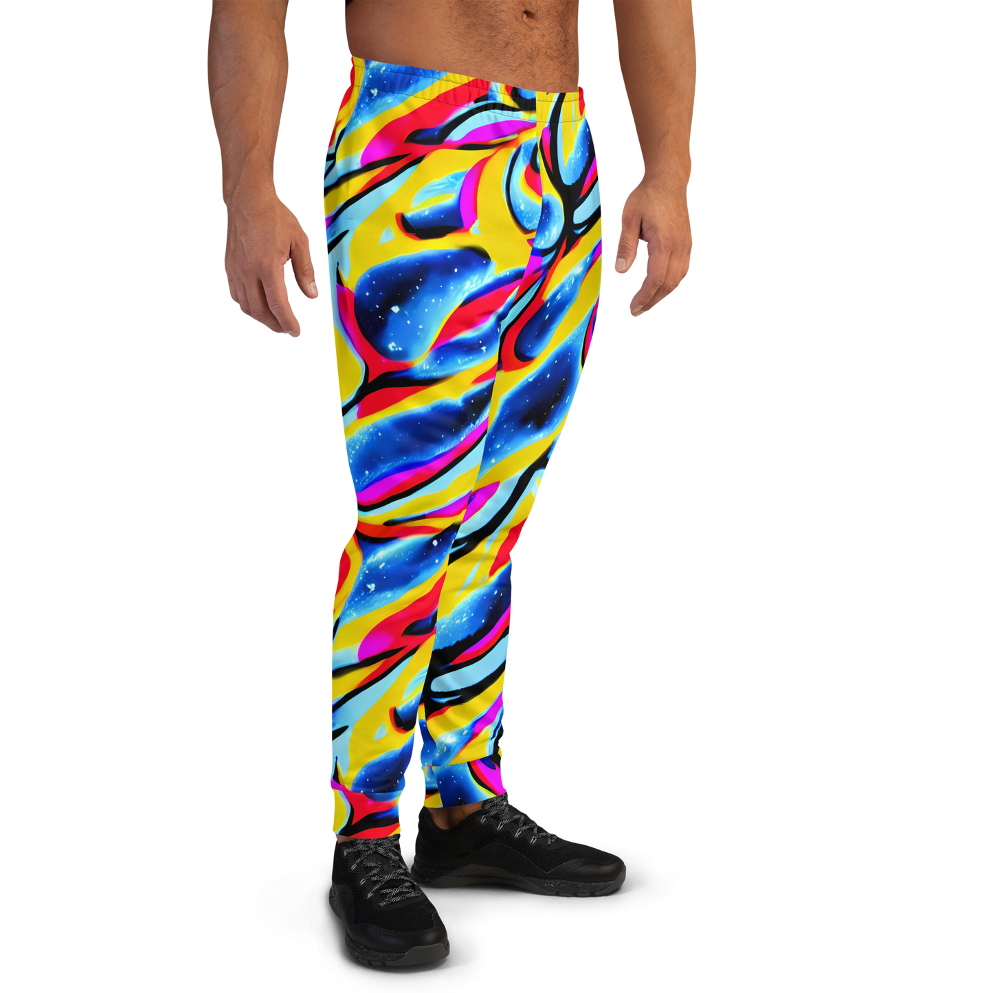 Men’s Joggers - Electric Dreamscape