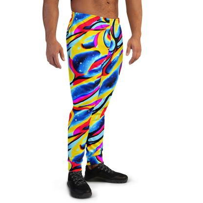 Men’s Joggers - Electric Dreamscape