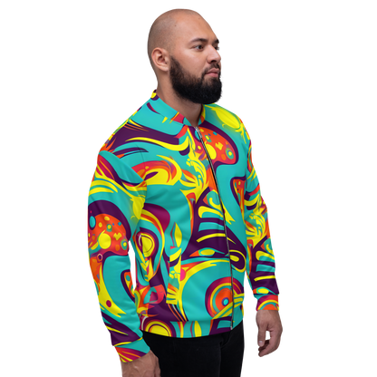 Bomber Jacket - Retro Ribbon