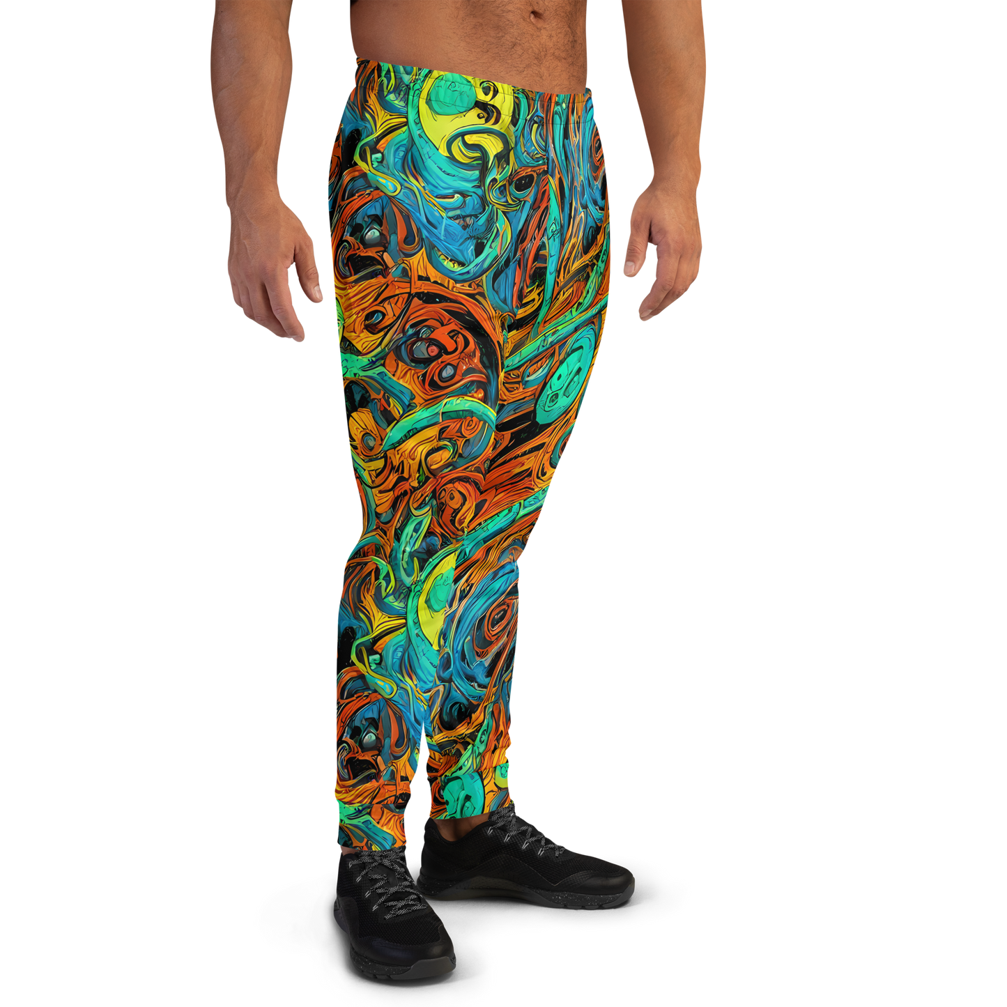 Men’s Joggers - Flaming Mirage