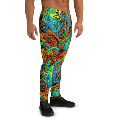 Men’s Joggers - Flaming Mirage