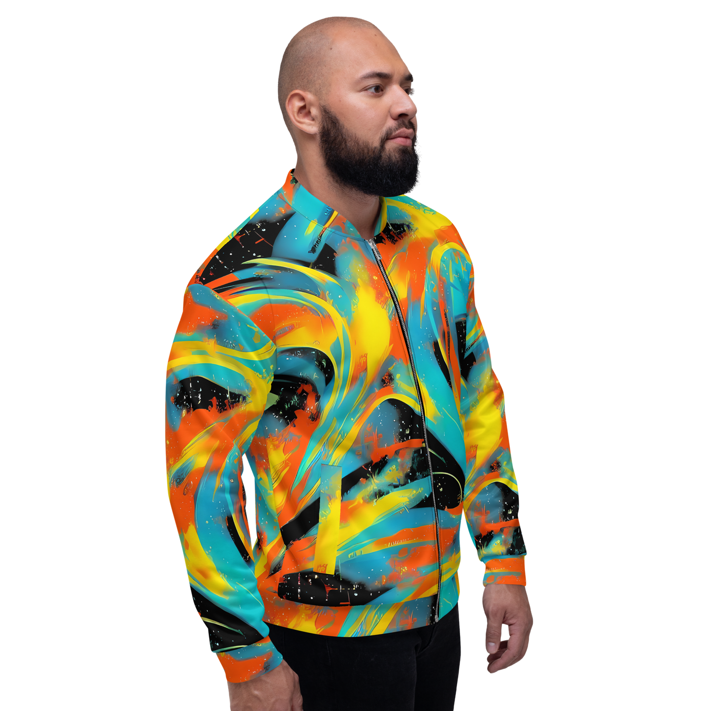 Bomber Jacket - Solar Swoosh