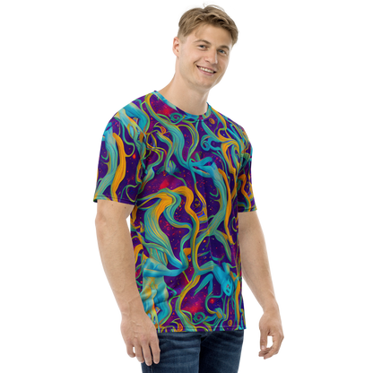 Men's Crew Neck T-Shirt - Etherial Entwine