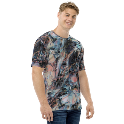 Men's Crew Neck T-Shirt - Daydream Cascade