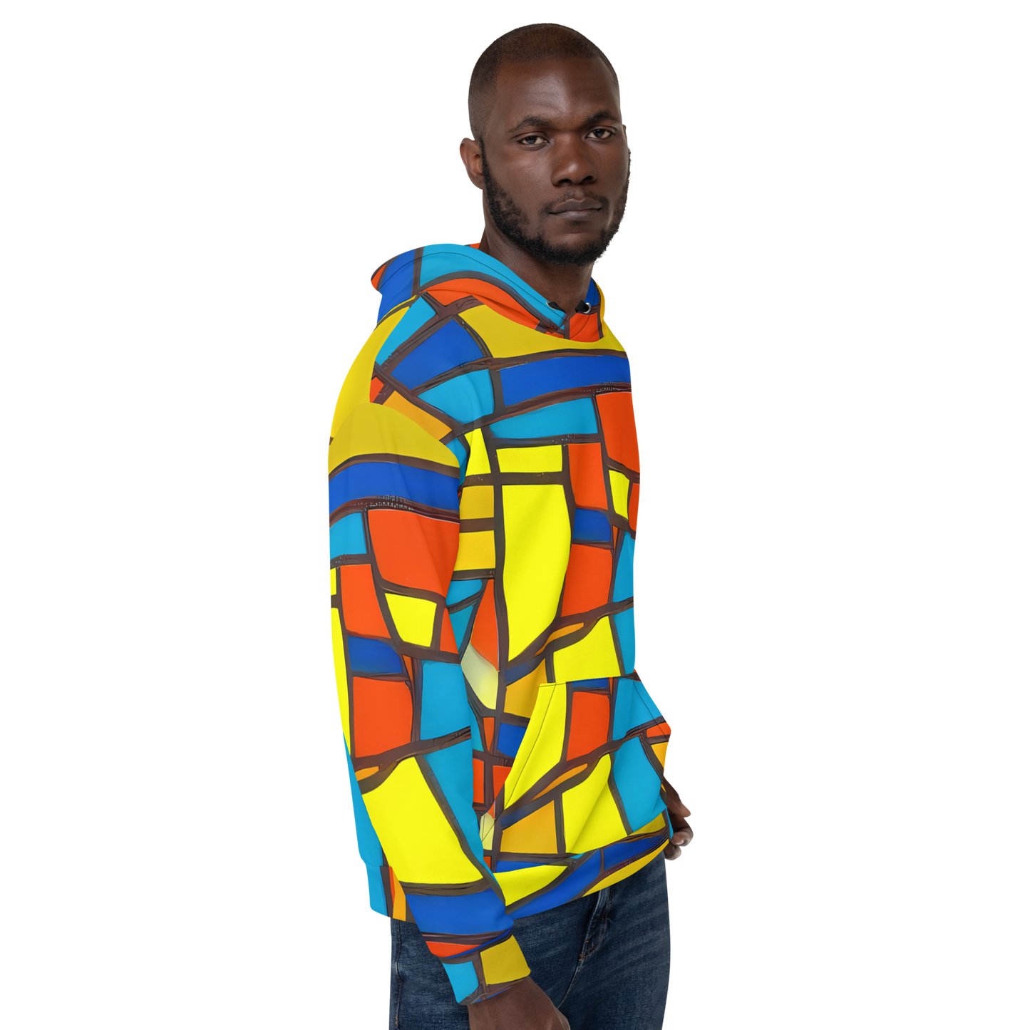 Hoodie - Mondrian Mesh