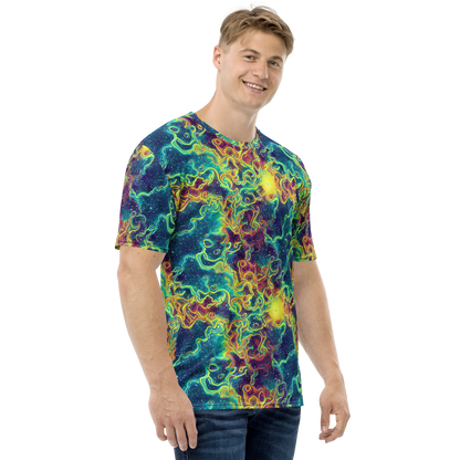 Men's Crew Neck T-Shirt - Echoed Pulses