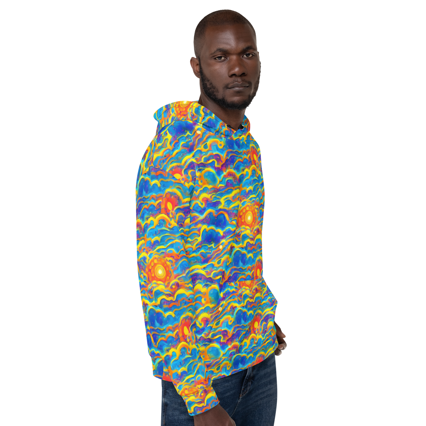 Hoodie - Chroma Ripple