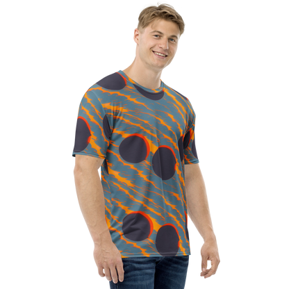 Men's Crew Neck T-Shirt - Flames of Gravity