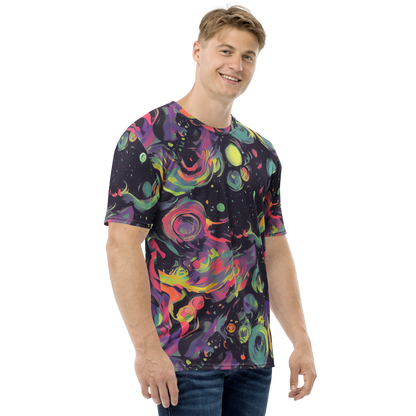 Men's Crew Neck T-Shirt - Psychedelic Drift