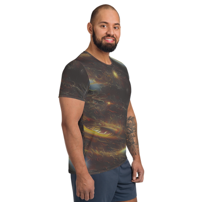 Men's Athletic T-Shirt - Quantum Illusions