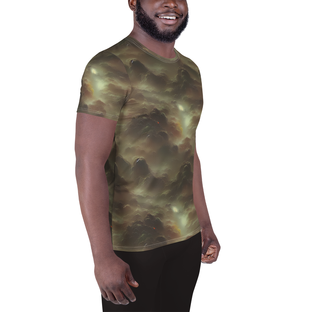 Men's Athletic T-Shirt - Celestial Dreamscape