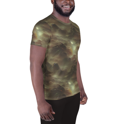 Men's Athletic T-Shirt - Celestial Dreamscape