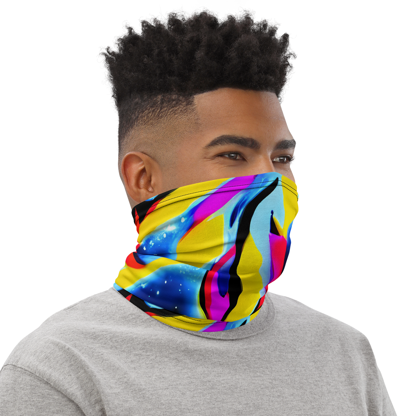 Neck Gaiter - Electric Dreamscape