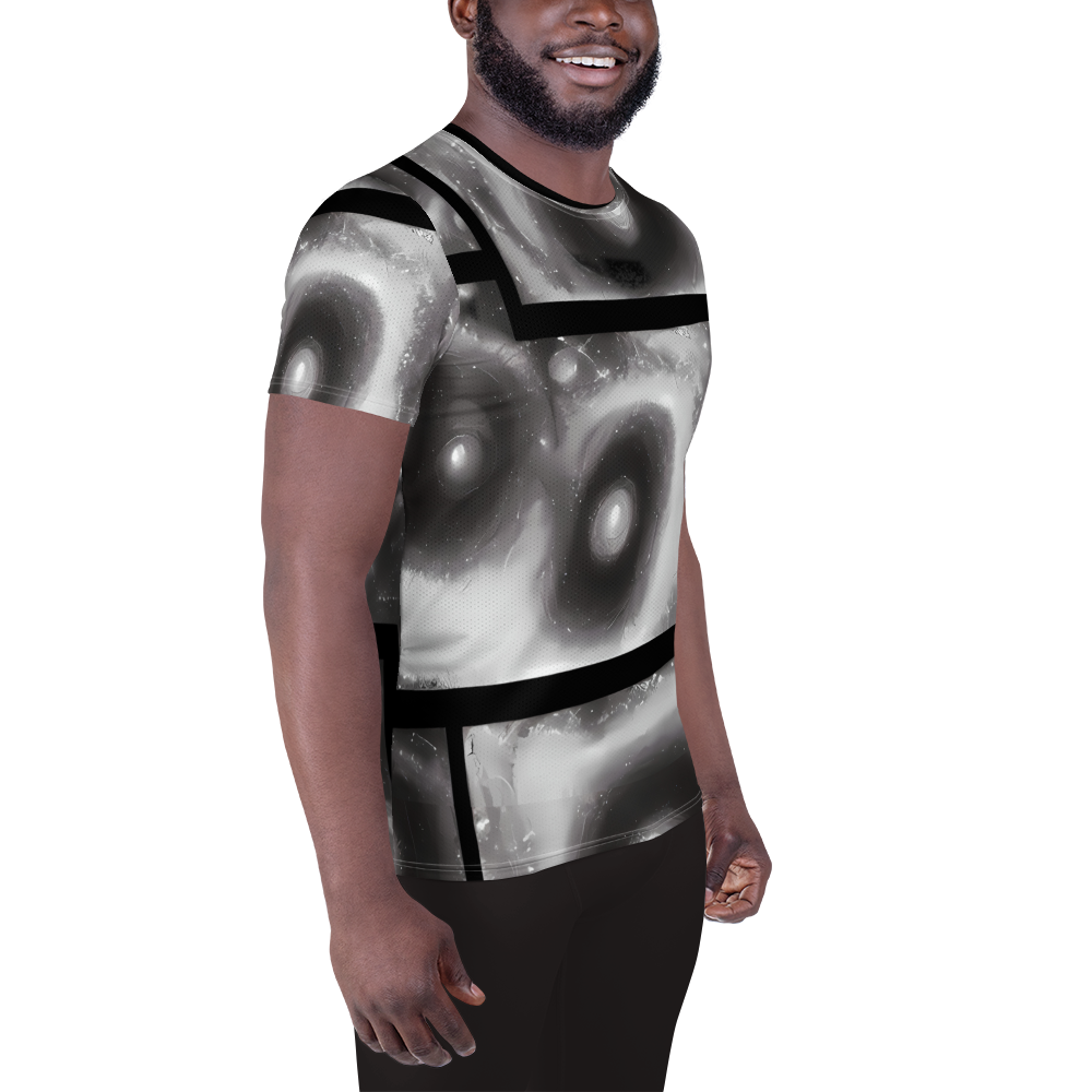 Men's Athletic T-Shirt - Arbus Whorls
