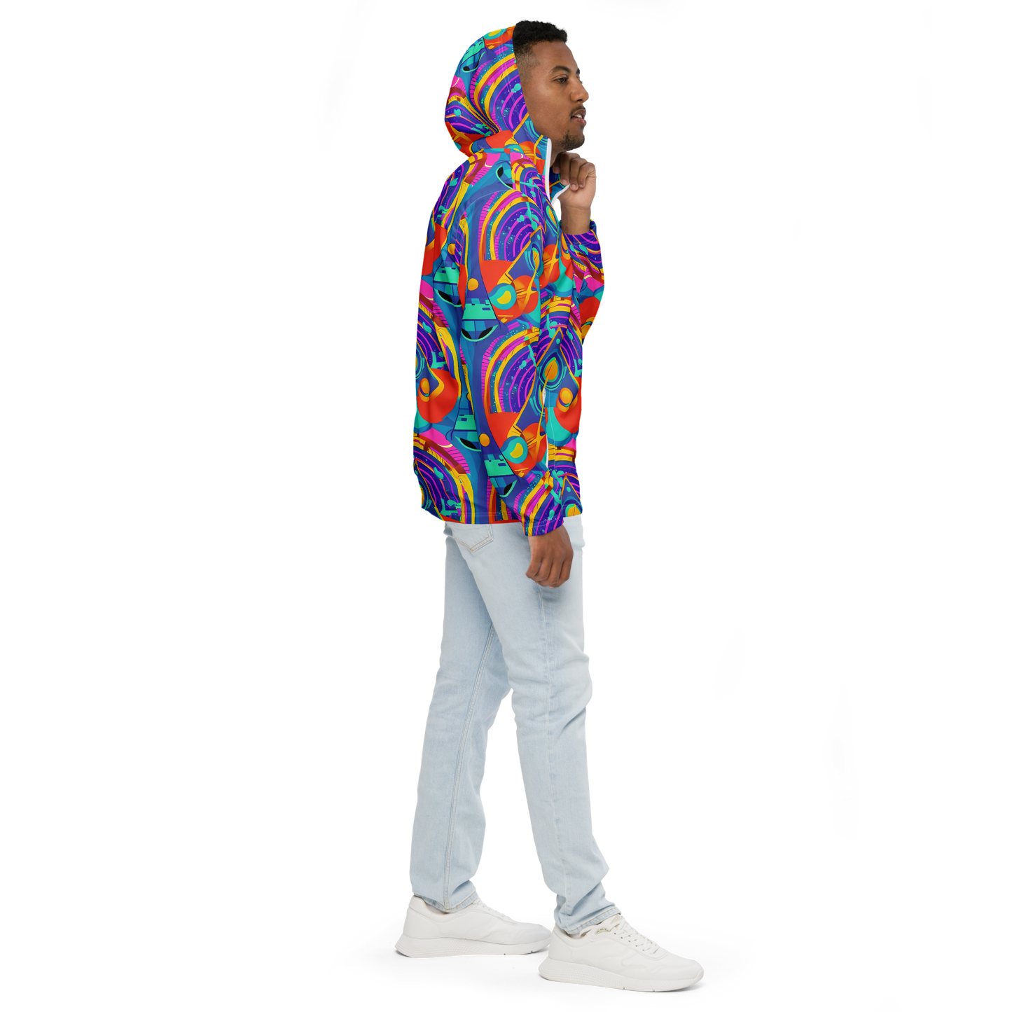 Men's Windbreaker - Blast of Color