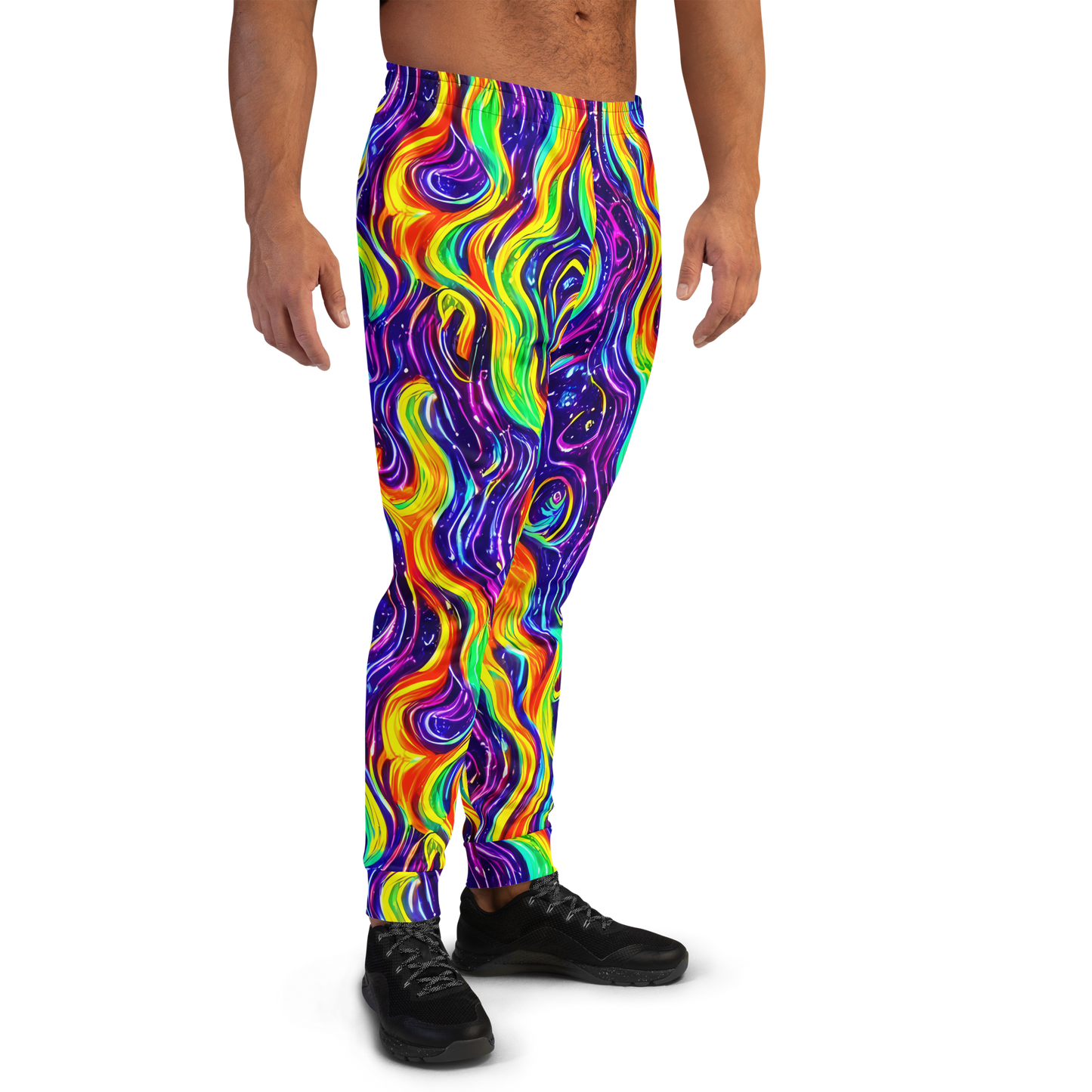 Men’s Joggers - Galactic Flames