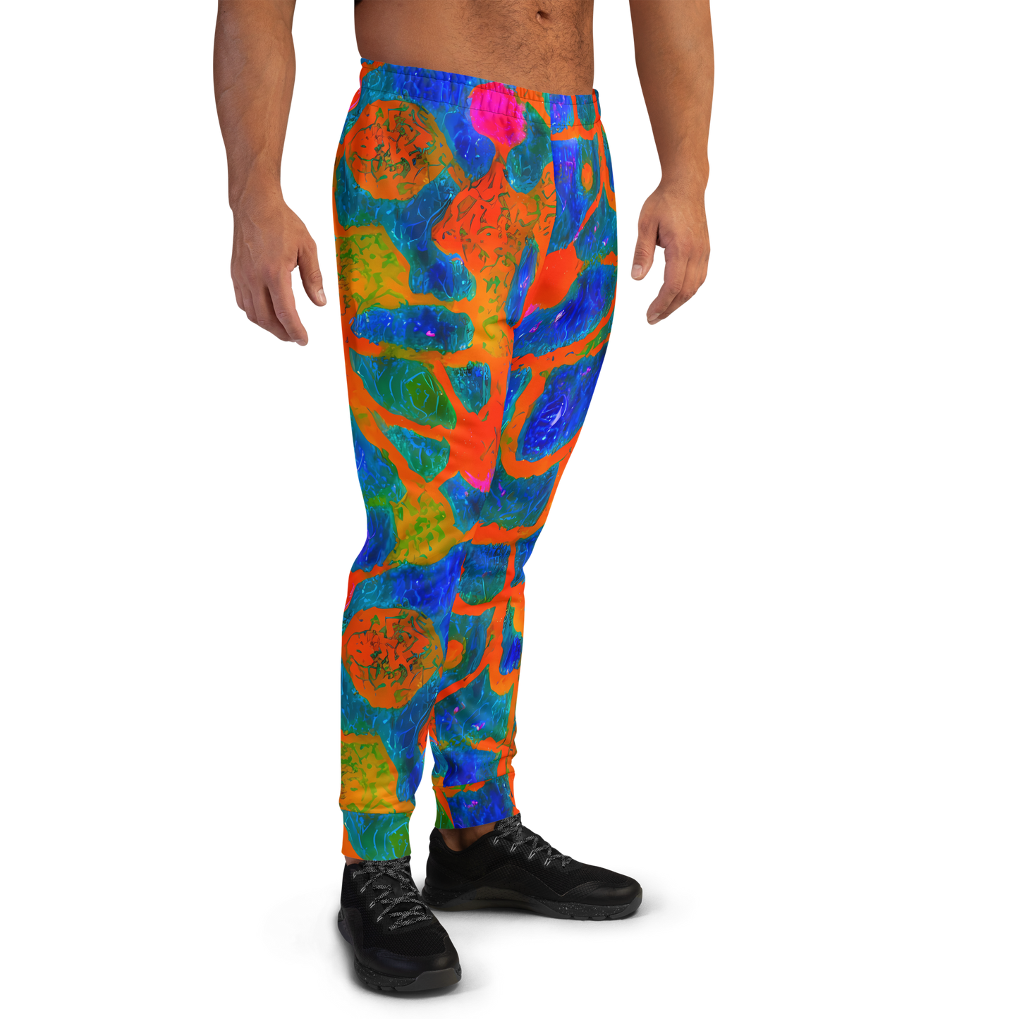 Men’s Joggers - Vibrant Mosaic