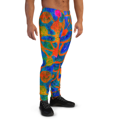 Men’s Joggers - Vibrant Mosaic