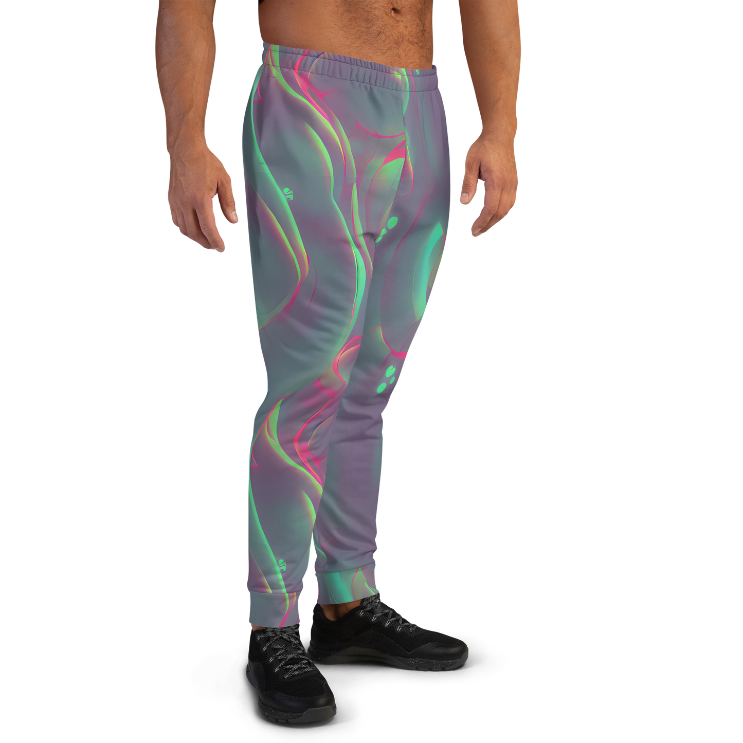 Men’s Joggers - Neon Whisper