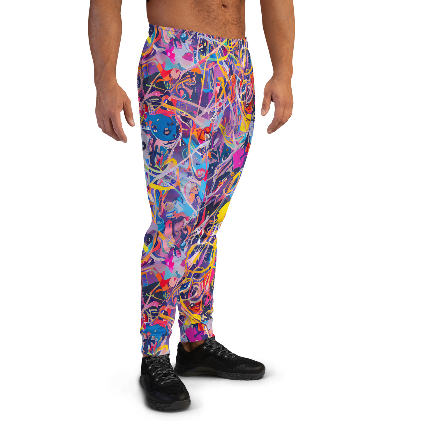 Men’s Joggers - Vibrant Fusion