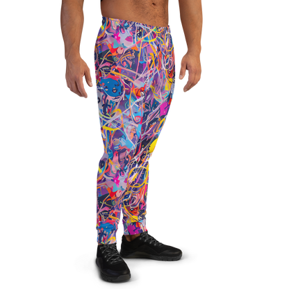 Men’s Joggers - Vibrant Fusion