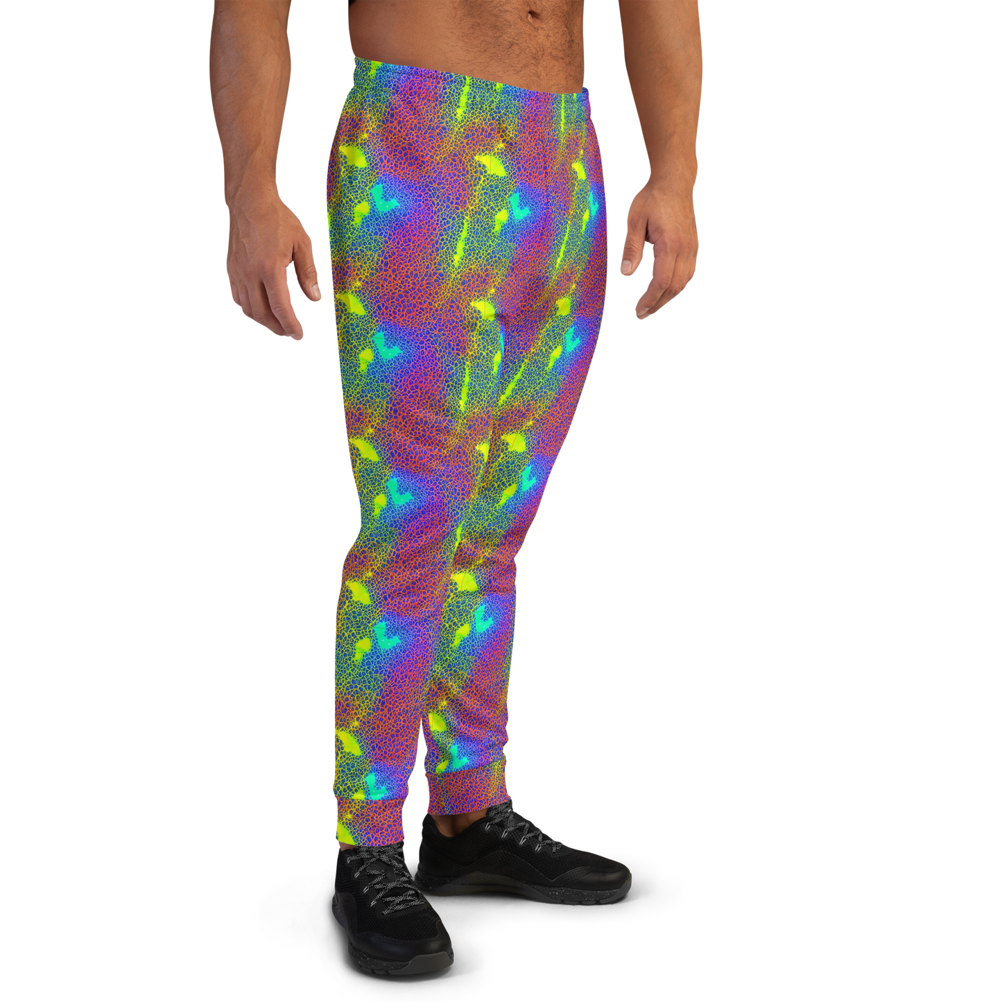 Men’s Joggers - Prismatic Web