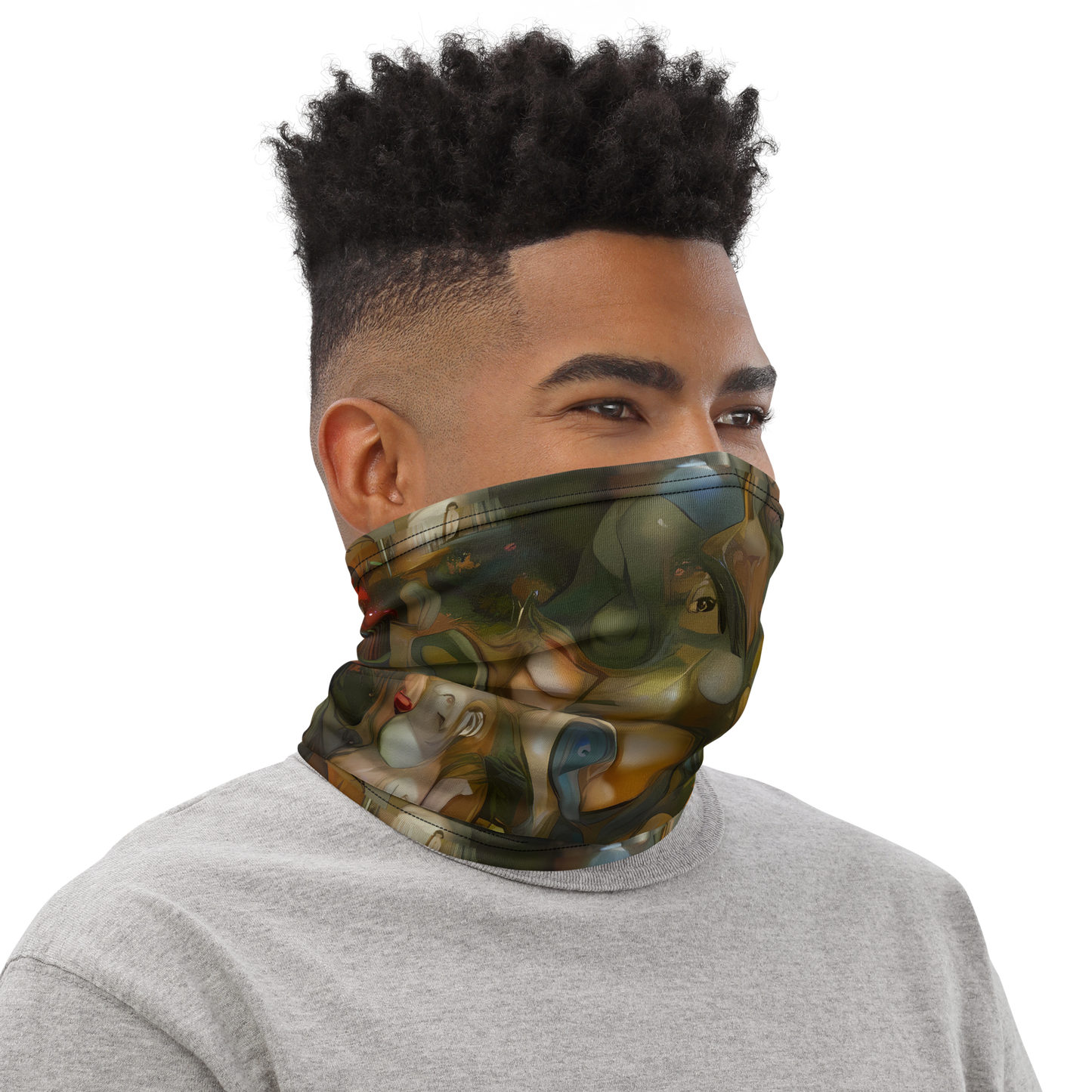 Neck Gaiter - Cryptic Canvas