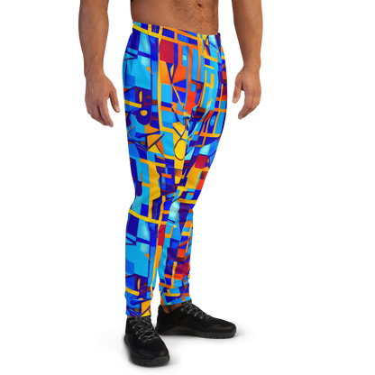 Men’s Joggers - Radiant Labyrinth