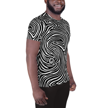 Men's Athletic T-Shirt - Vortex Veins