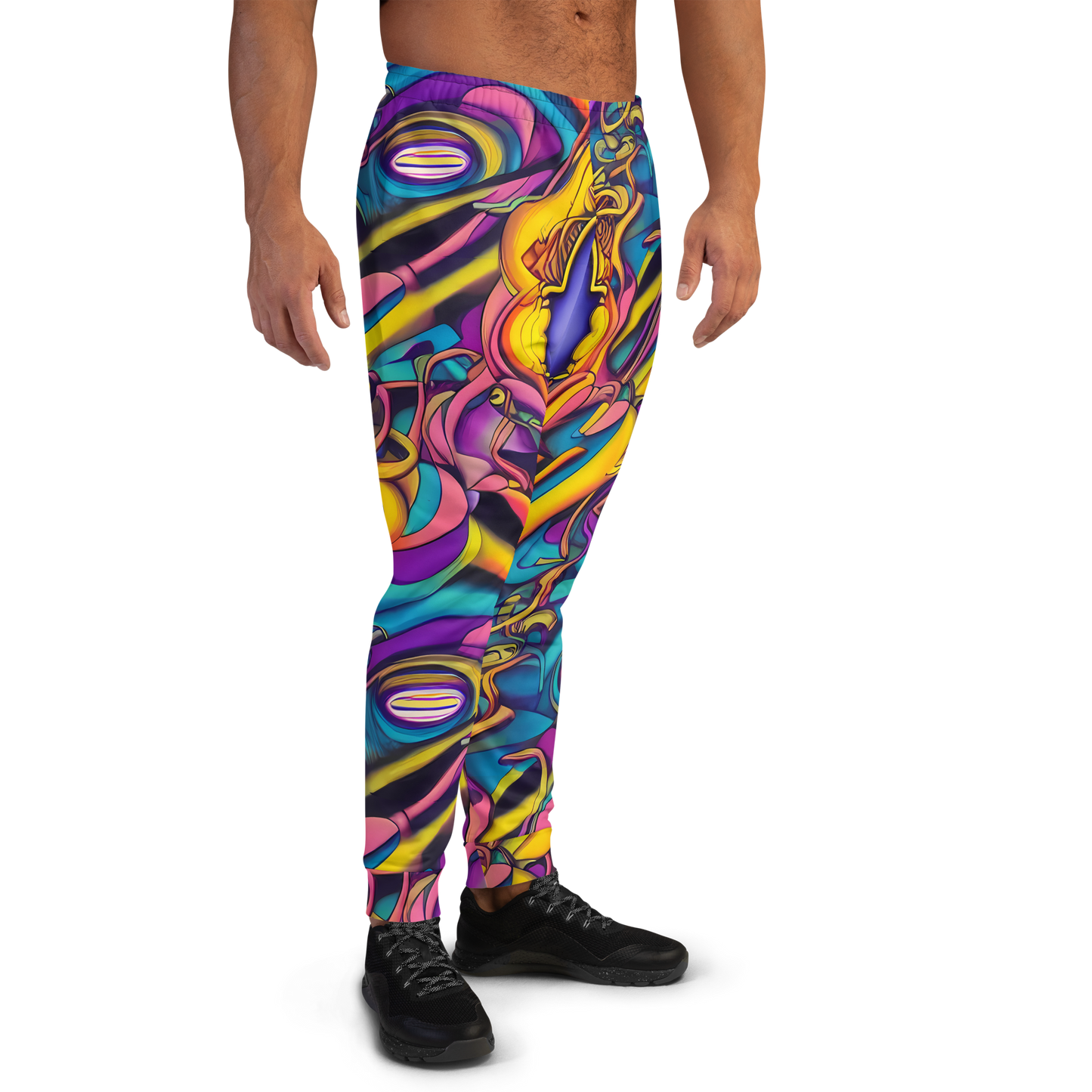 Men’s Joggers - Pre-Raphaelite Wave