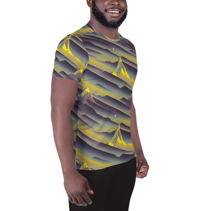 Men's Athletic T-Shirt - Surreal Summit