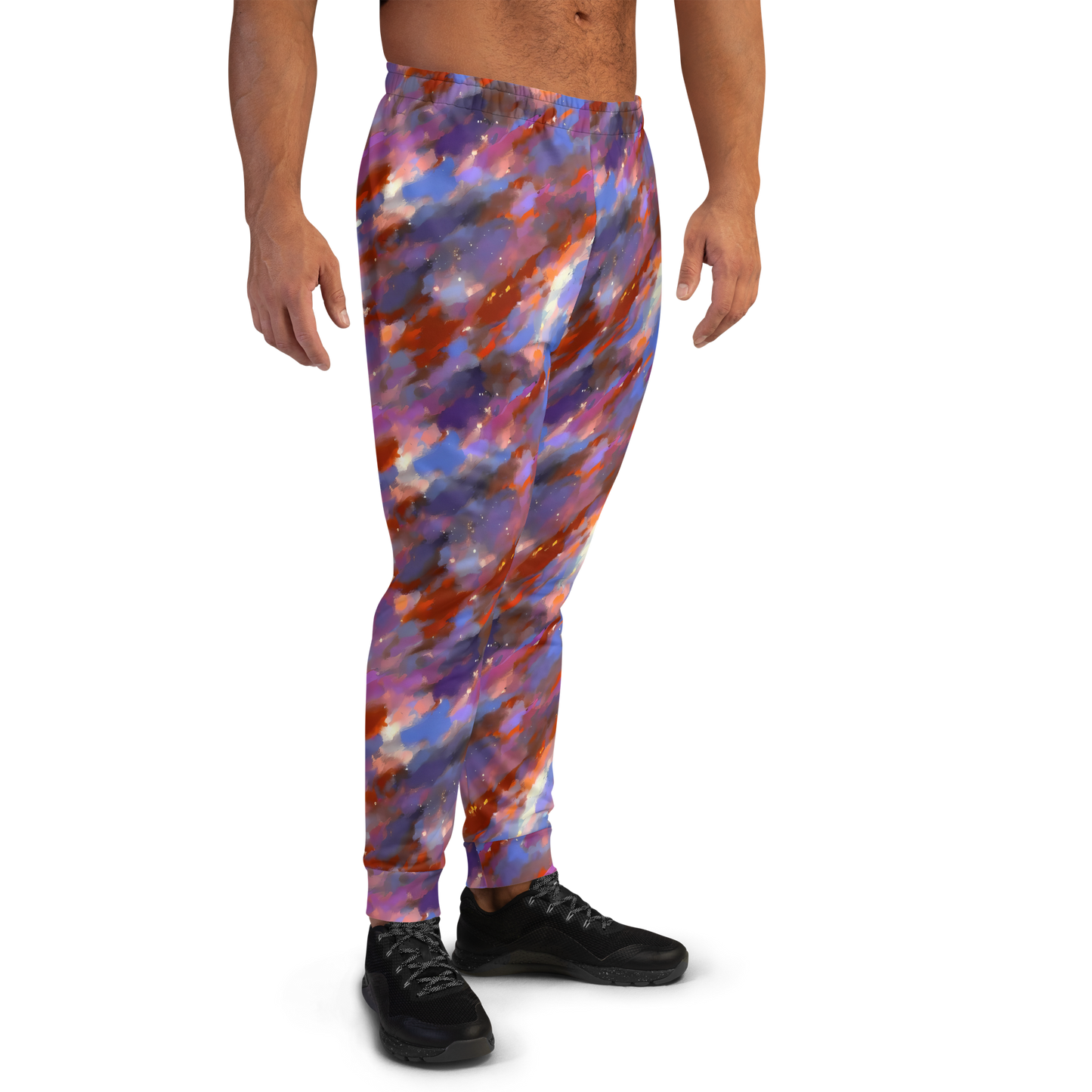 Men’s Joggers - Celestial Brushstroke