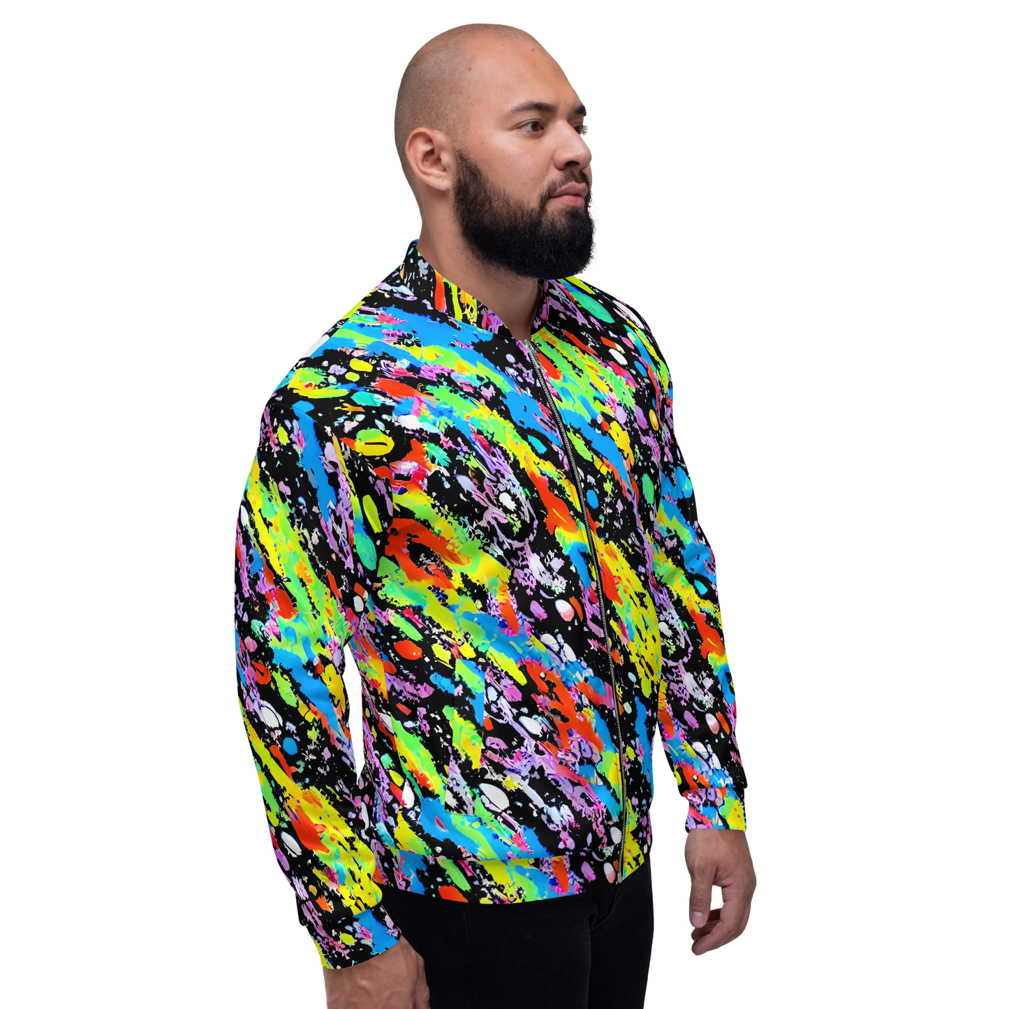 Bomber Jacket - Pollock Pulse