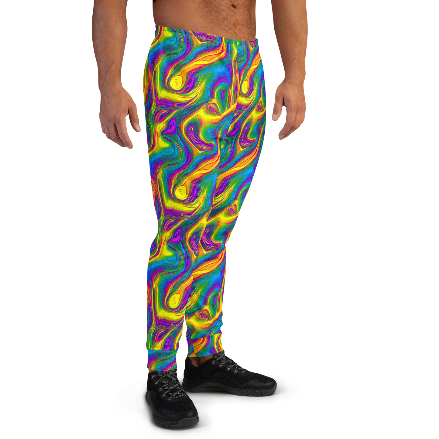 Men’s Joggers - Electric Aurora