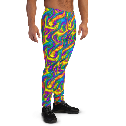 Men’s Joggers - Electric Aurora