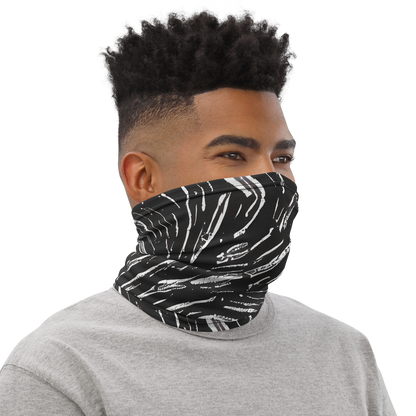 Neck Gaiter - Silver Swirl