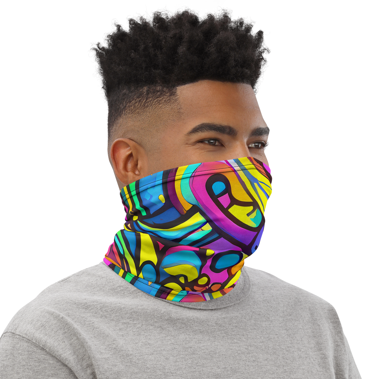 Neck Gaiter - Kaleidoscopic Flow