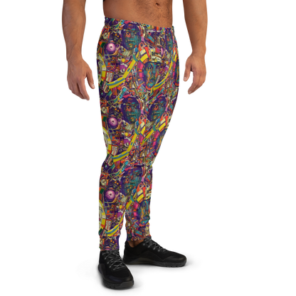 Men’s Joggers - Cosmic Collage