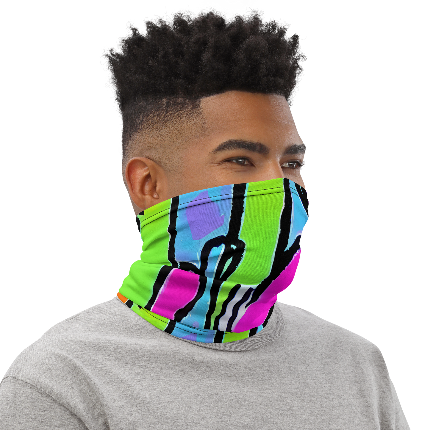 Neck Gaiter - Electric Mosaic