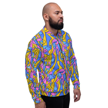 Bomber Jacket - Cosmic Curves