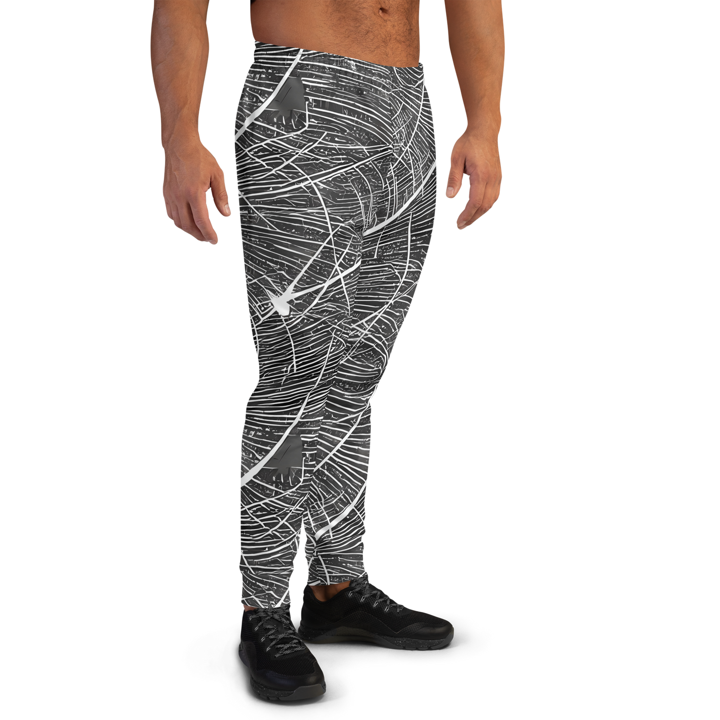 Men’s Joggers - Silver Echo