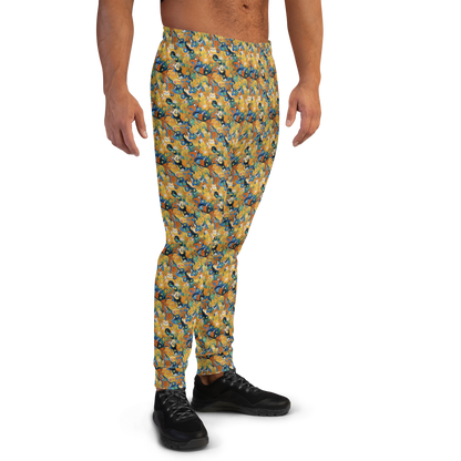 Men’s Joggers - Whimsical Feline Dance