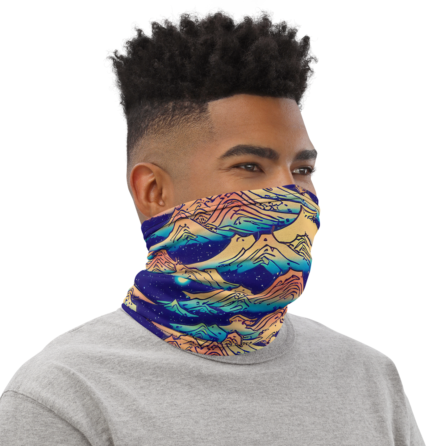 Neck Gaiter - Mystical Mountain Mirage