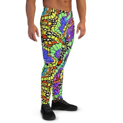 Men’s Joggers - Frostwork Fantasy